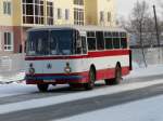 Auch diesen schnen alten Bus sah ich in Kokshetau. Vielleicht kann Jemand den Typ ergnzen?