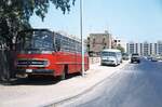 Kuwait-City 1982 älterer Mercedes-Bus