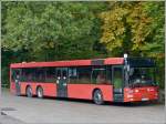 Am 20.09.2013 stand dieser MAN Bus in Eckernfrde nahe dem Bahnhof abgestellt.