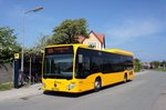Bus Dänemark / Region Seeland / Region Sjælland: Mercedes-Benz Citaro C2 LE Ü - Wagen 6160 von Trafikselskabet Movia (Eigentümer Fahrzeug: Nobina Danmark), aufgenommen im Mai 2016