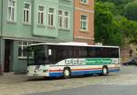 Bus Eisenach / Verkehrsgesellschaft Wartburgkreis mbH (VGW): Mercedes-Benz Integro der KVG Eisenach, eingesetzt im Überlandverkehr (Mai 2008).
