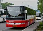 (VU 4018) Mercedes Benz Integro, des Busunternehmens Unsen, abgestellt am Busbahnhof in Ettelbrck am 15.06.2013.