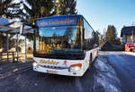 Wie es die Zielanzeige schon sagt: Euch allen bei busbild.de frohe Weihnachten!    Zum Bild:  Ein Setra S 415 NF von Siebler Reisen, aufgenommen nahe der Haltestelle Greifenburg Gemeindeamt.