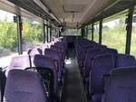 Der Fahrgastraum von dem Setra 315 UL von Becker-Strelitz Reisen aus Deutschland in Neubrandenburg am 01.06.2017 