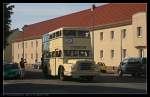 BVG 929 kam als Gast zum Tag der offenen Tür der Barnimer Busgesellschaft nach Eberswalde. Geliefert wurde der Wagen 1956 an die BVG-Ost. Der Bus fuhr bis 1970 im Plandienst (B DO 541H, Typ Do 54 der Waggonbau Bautzen, gesehen Eberswalde 21.08.2010)