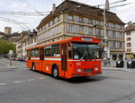 ANAT - Oldtimer FWB Nr.103 NE 134496 auf Extrafahrt unterwegs in den Strassen von Neuchâtel am 22.05.2016