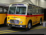 Postauto - FBW PC35U in der Neuen Postauto Garage in Affoltern am Albis am 30.03.2025 .. Foto Endstand anlässlich des Tag der Offen Tore der neuen Garage am 29+30.03.2025