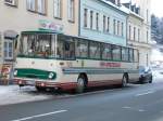 Dieser Fleischer Bus stand am 27.11.10 in Schlettau.