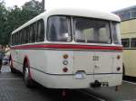 Omnibus H 6 B/L, Nr 233 aus der Hansestadt Rostock (HRO) anl��lich 130 Jahre Strba in Rostock [27.08.2011]
 
