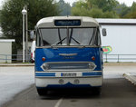 KOM Bus Ikarus 66 Baujahr 1967 in Schleiz - Busbahnhof am 08.10.2016