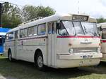 Ikarus 66 der Rostocker Nahverkehrsfeunde/Rostocker Stra�enbahn AG in Rostock am 03.08.2024