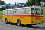 Saurer/Tüscher 3DUK-50 (ehemalige PTT-Zulassung P-245660), Baujahr 1973, jetzt für Oldtimer Bus-Rundfahrten eingesetzt - Bonn 14.08.2016