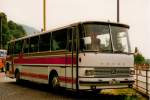 Aus dem Archiv: Setra S 140, fährt jetzt für ein Unternehmen in Lettland, Juni 1995 Heidelberg