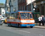 E186 BNS  1988 MCW MetroRider  MCW B33F  Strathclyde Buses, Glasgow, Scotland.