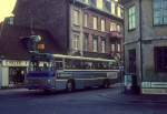 Helsingør am 17. Oktober 1973: Helsingør Bussen Linie 3 (Volvo/VBK) Stjernegade / I.L. Tvedesvej.