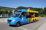 Bus Geislingen an der Steige / Filsland Mobilitätsverbund GmbH / Geislblitz Ringverkehr Geislingen: Mercedes-Benz Sprinter von Sihler GmbH Omnibusverkehr, aufgenommen im Juni 2016 am Bahnhof von