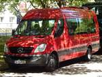 Mercedes Sprinter von Adorf aus Deutschland in Karlsruhe am 22.06.2018