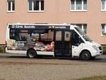 Mercedes Sprinter von Becker-Strelitz Reisen aus Deutschland in Neustrelitz am 26.07.2018