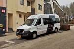 EW 5660, Mercedes Benz Sprinter, von Emile Weber, stand in Esch Alzette am Straßenrand.