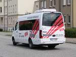 Mercedes Sprinter von ARGE Prignitzbus in Pritzwalk am 08.08.2024