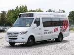 Mercedes Sprinter von ARGE Prignitzbus in Pritzwalk am 08.08.2024
