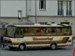 Diieser Mercedes Benz Clubstar Kleinbus war am 16.09.2010 in Passau als Schulbus unterwegs.