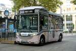 Gruau Elektro-Microbus  stan , Nancy/Frankreich September 2022