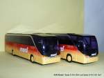 AVW Busmodelle MARTI Setra S 415 HD zusammen mit Setra S 415 HDH 