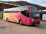 AYATS Reisebus am 13.10.2019 nahe Barcelona in Spanien.