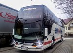 Scania-Beulas Glory, der Eurolines Romania, gesehen am 06.03.2016