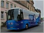 BOVA Manschaftsbus des Rennfahrerteams  FDJ  aufgenommen in den Strassen von Mersch am 05.06.2011.