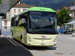 tpc - Irisbus Evadys  VD 608 beim Busbahnhof in Aigle am 27.07.2014