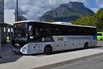 Iveco Evadys, erreicht soeben den Busbahnhof von Grenoble 17.09.2022