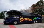 Irisbus Magelys von Datzinger Busreisen aus Österreich am 1.8.2014 in Krems gesehen.