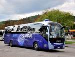 Irisbus Magelys Pro von Caspari aus Italien am 21.8.2014 in Krems.