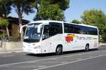 Bus Spanien / Bus Mallorca: MAN / Irizar New Century von Transunion Mallorca (Wagen 415), aufgenommen im Oktober 2019 im Stadtgebiet von Port d'Alcudia.