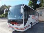 MAN Lion's Coach von Schärer Reisen aus Deutschland im Stadthafen Sassnitz am 25.08.2013