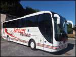 MAN Lion's Coach von Schärer Reisen aus Deutschland im Stadthafen Sassnitz am 25.08.2013