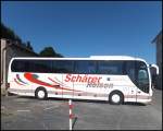 MAN Lion's Coach von Schärer Reisen aus Deutschland im Stadthafen Sassnitz am 25.08.2013