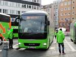 Flixbus MAN Lions Coach am 14.01.17 in Frankfurt am Main Hbf Südseite Fernbusbahnhof