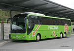 MAN Lion's Coach der Firma  Wunder  unterwegs für  Flixbus  aufgenommen am Busbahnhof in Coburg am 5.