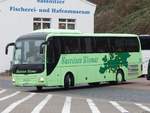 MAN Lion's Coach von BusBetriebe Wismar aus Deutschland im Stadthafen Sassnitz am 31.12.2017