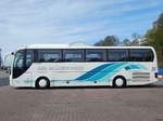 MAN Lion's Coach von Personennahverkehrsgesellschaft Merseburg-Querfurt mbH aus Deutschland im Stadthafen Sassnitz am 02.05.2018
