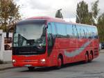 MAN Lion's Coach von Transportgesellschaft Lewitz aus Deutschland in Neubrandenburg am 07.10.2018