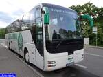BOCI Trans aus Érd / Ungarn ~ Teambus  SZTK - ERIMA  ~ MAM-413 ~ MAN Lion`s Coach L ~ 04.06.2016 in Stuttgart
