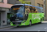 Flixbus - MAN Lion`s Coach  HG.958.ED unterwegs in der Stadt Genf am 29.03.2026