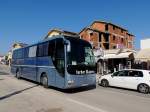 MAN-Bus von Vardar-Ekspres hat den Wallfahrtsort Međugorje erreicht; 1300424