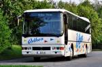 MAN Bus von Orthen-Reisen hat Feierabend am Abend des 08.05.2010 in Rheydt