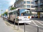 Früher waren sie DER Reisebus schlechthin. Heutzutage sind sie fast nur noch im Schulbuseinsatz anzutreffen: Die MB O303. Hier in Berlin.