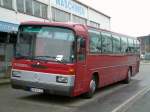 Mercedes O303, aufgenommen am 24.01.2004 in der Graf Zeppelinstrasse in Oberhausen.